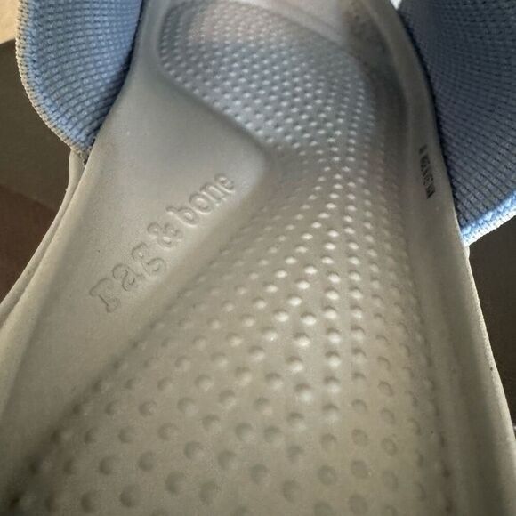 Rag & Bone Brixley‎ Knit Slide Sandal, Gray/Blue, Size 10 (Euro 40), NWT - Picture 12 of 16